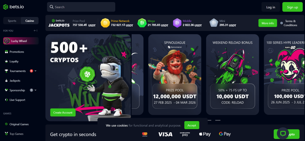 Bets Official page Bets Official page