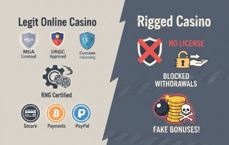 Are Online Casinos Rigged